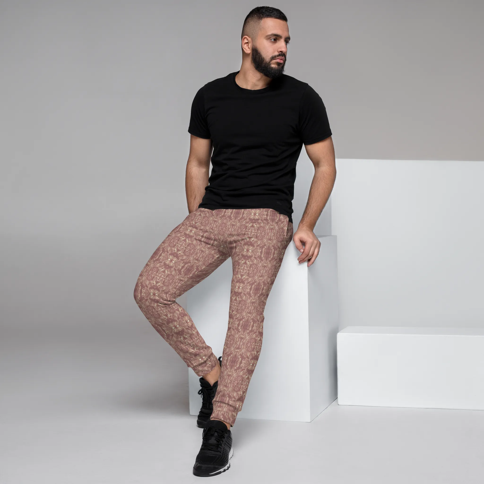 Recursia Bohemian Dream Men's Joggers In Pink