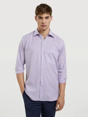 Regular Fit Business stripes Formal Shirt