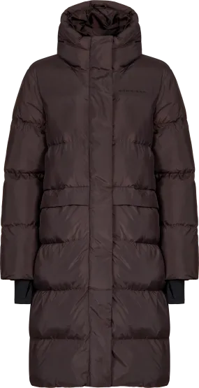 Röhnisch Women&#x27;s Reign Hood Coat Seal Brown | Buy Röhnisch Women&#x27;s Reign Hood Coat Seal Brown here | Outnorth