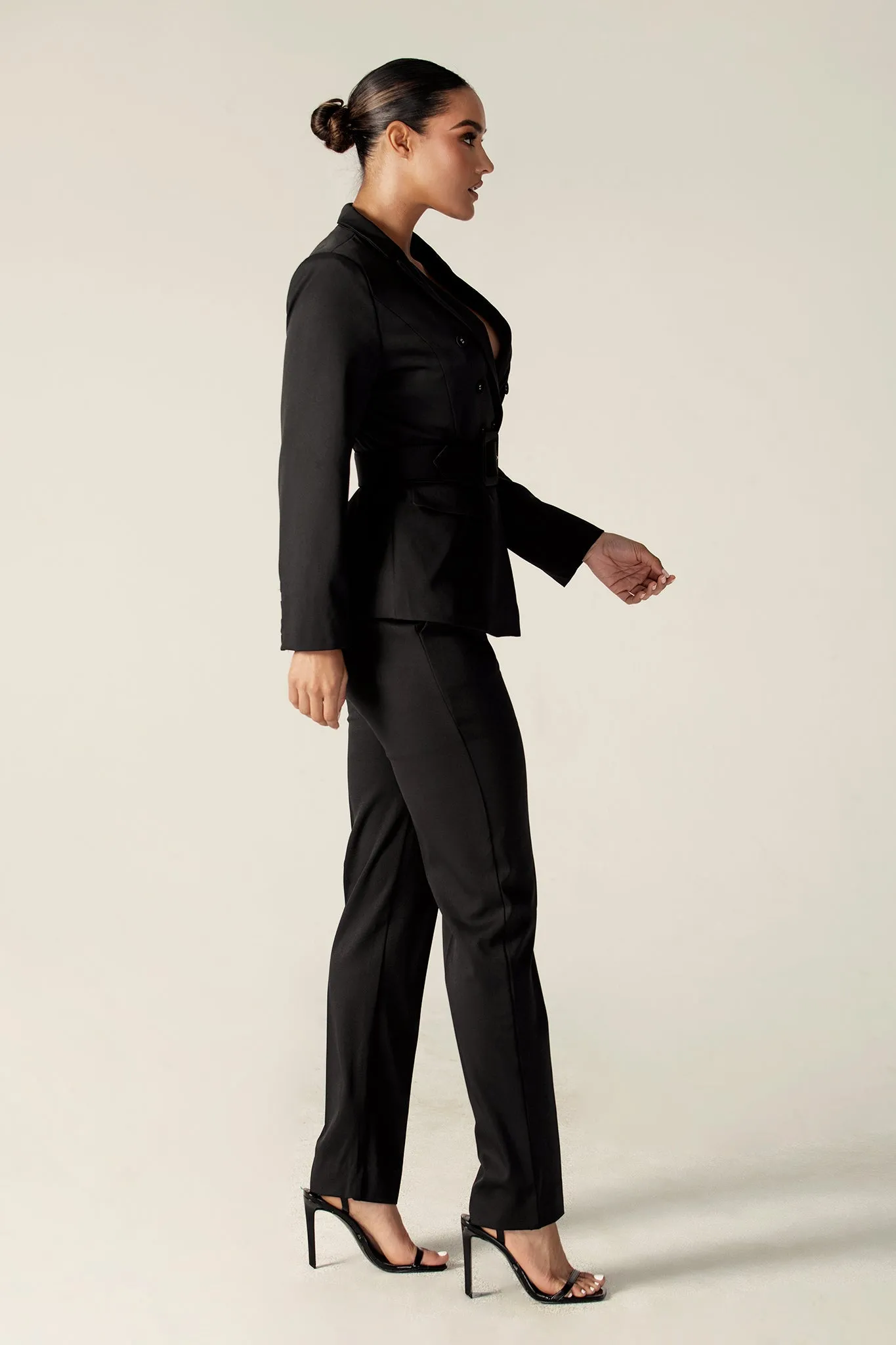 Rocio Tailored Blazer (Black)