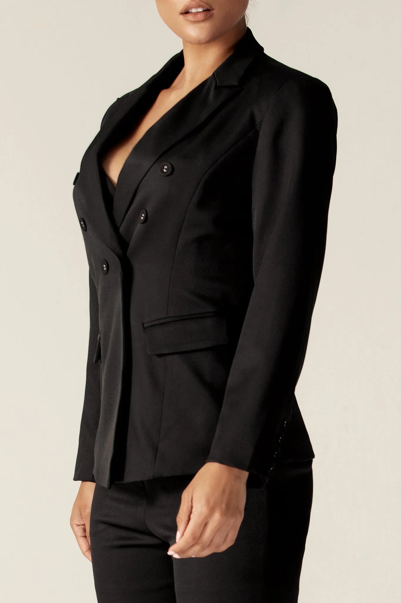 Rocio Tailored Blazer (Black)