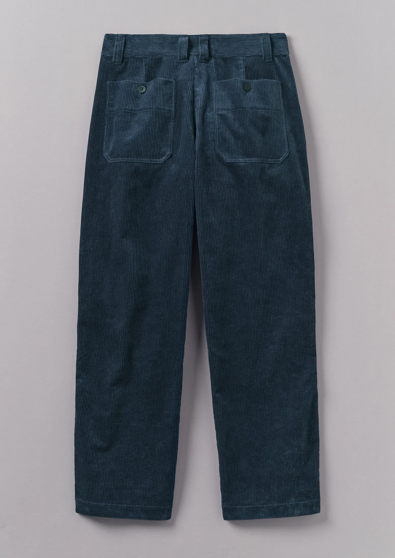 Rory Organic Cord Pants | Dusty Navy