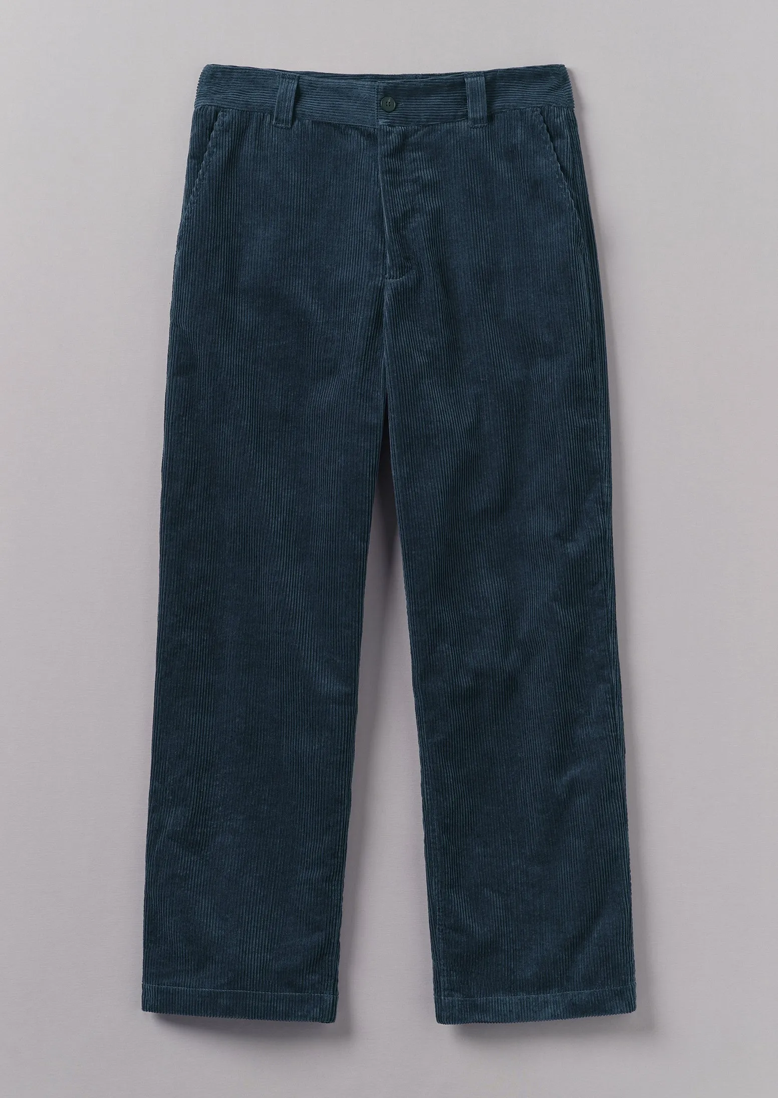 Rory Organic Cord Pants | Dusty Navy