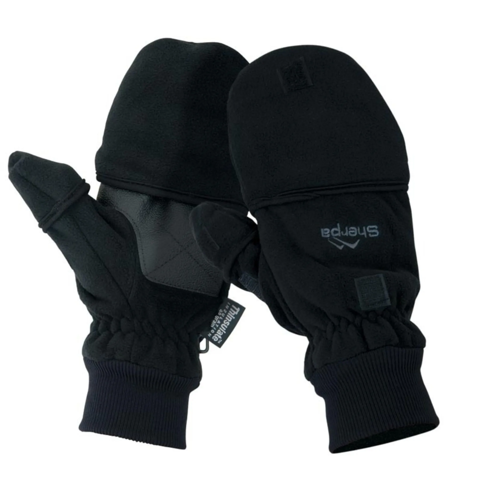 Sherpa Fleece Convertible Mitt/ Shooters Glove