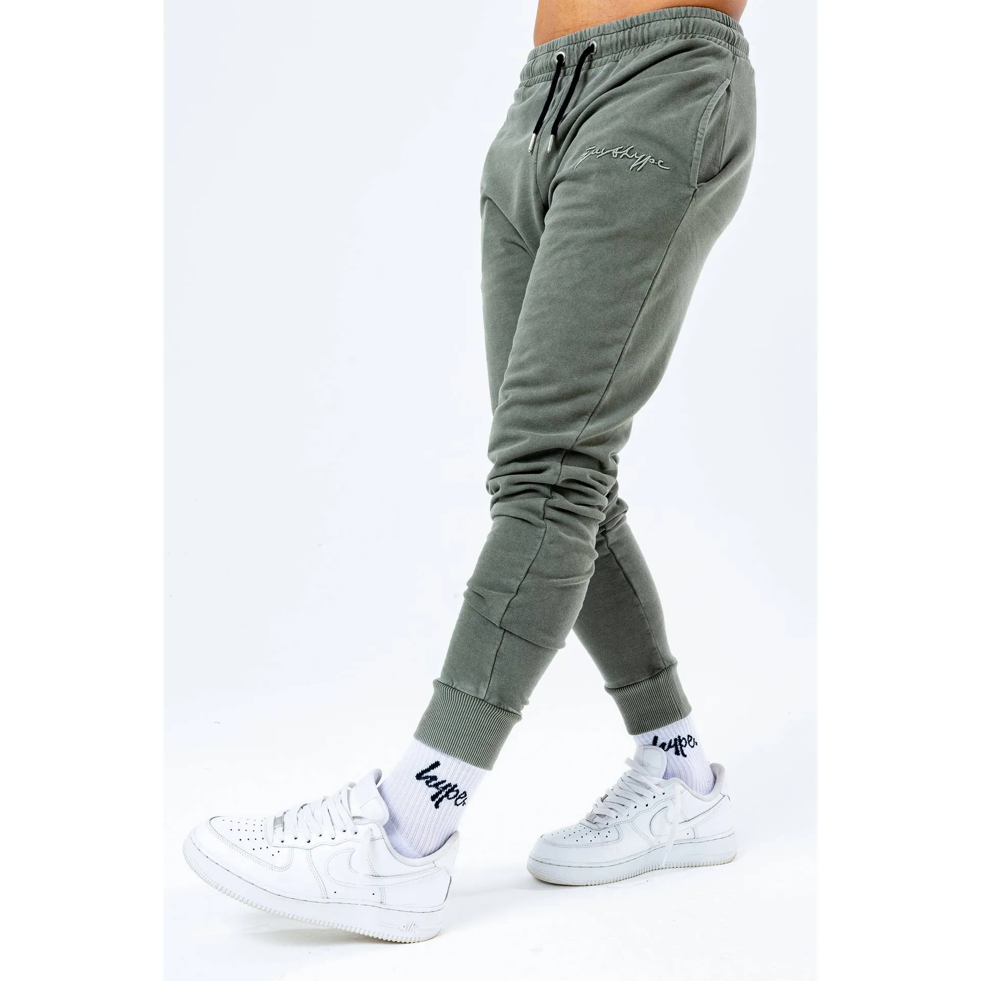 Slate Acid Washed Men's Joggers