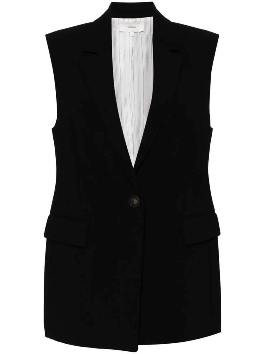 SLEEVELESS BLAZER