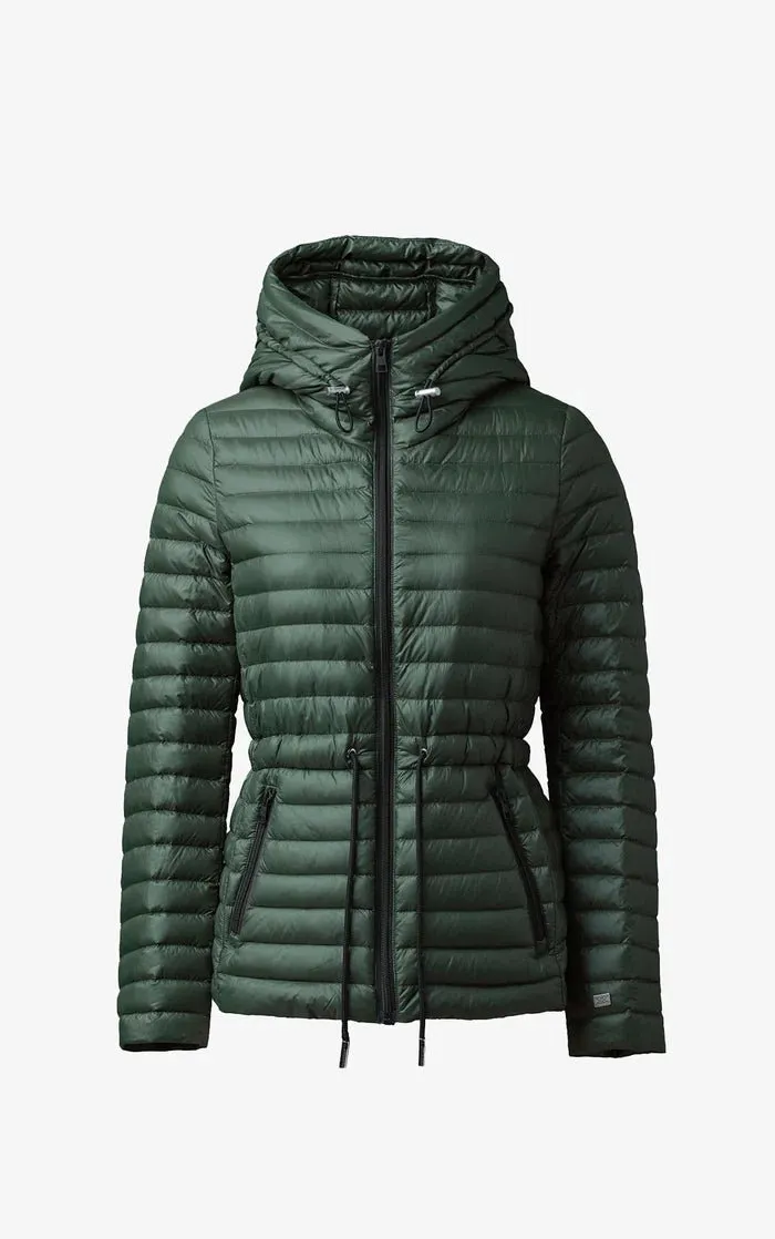 SOIA&KYO AYLEEN - Sustainable Slim-Fit Ultra-Lightweight Down Jacket With Hood