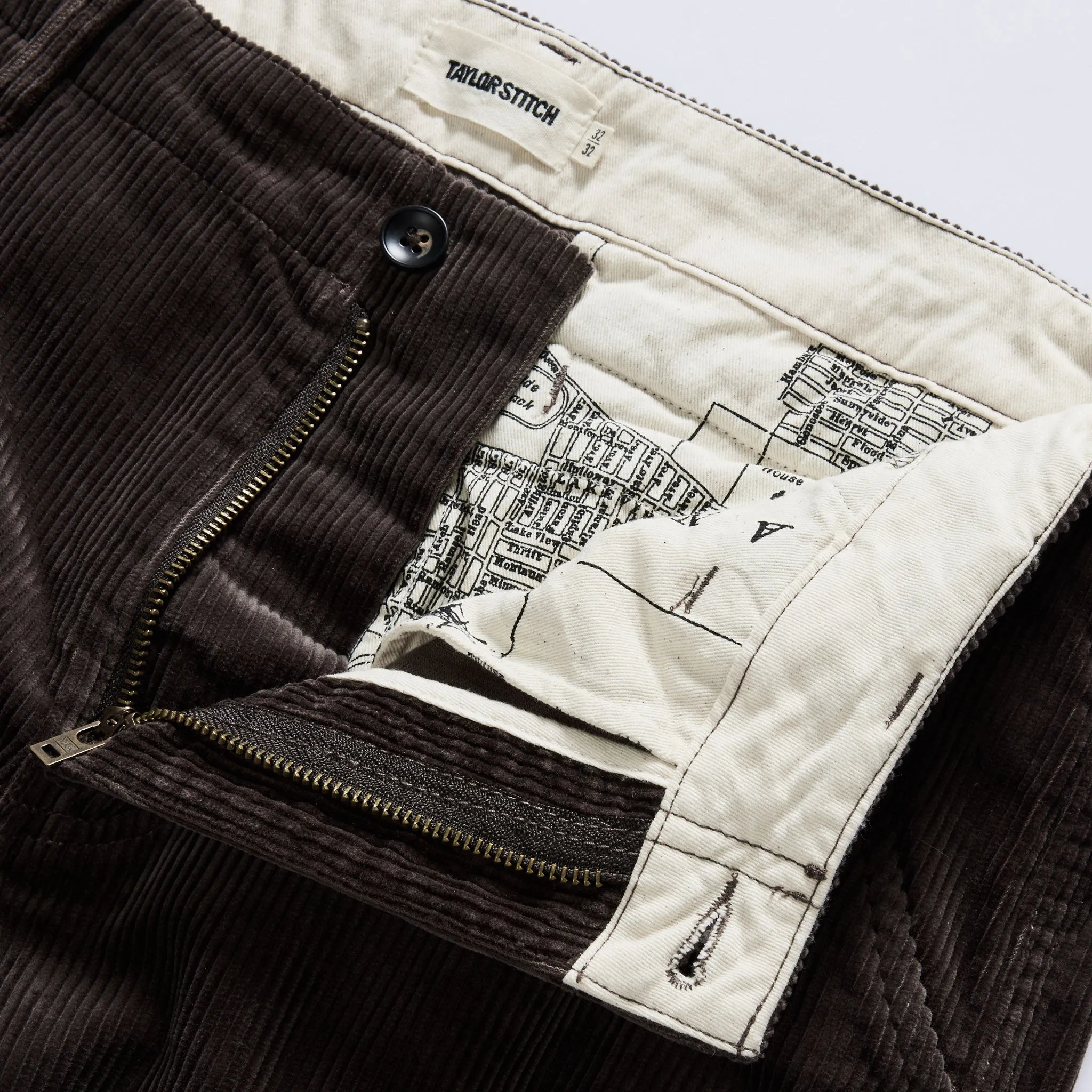 The Carnegie Pant in Soil Corduroy