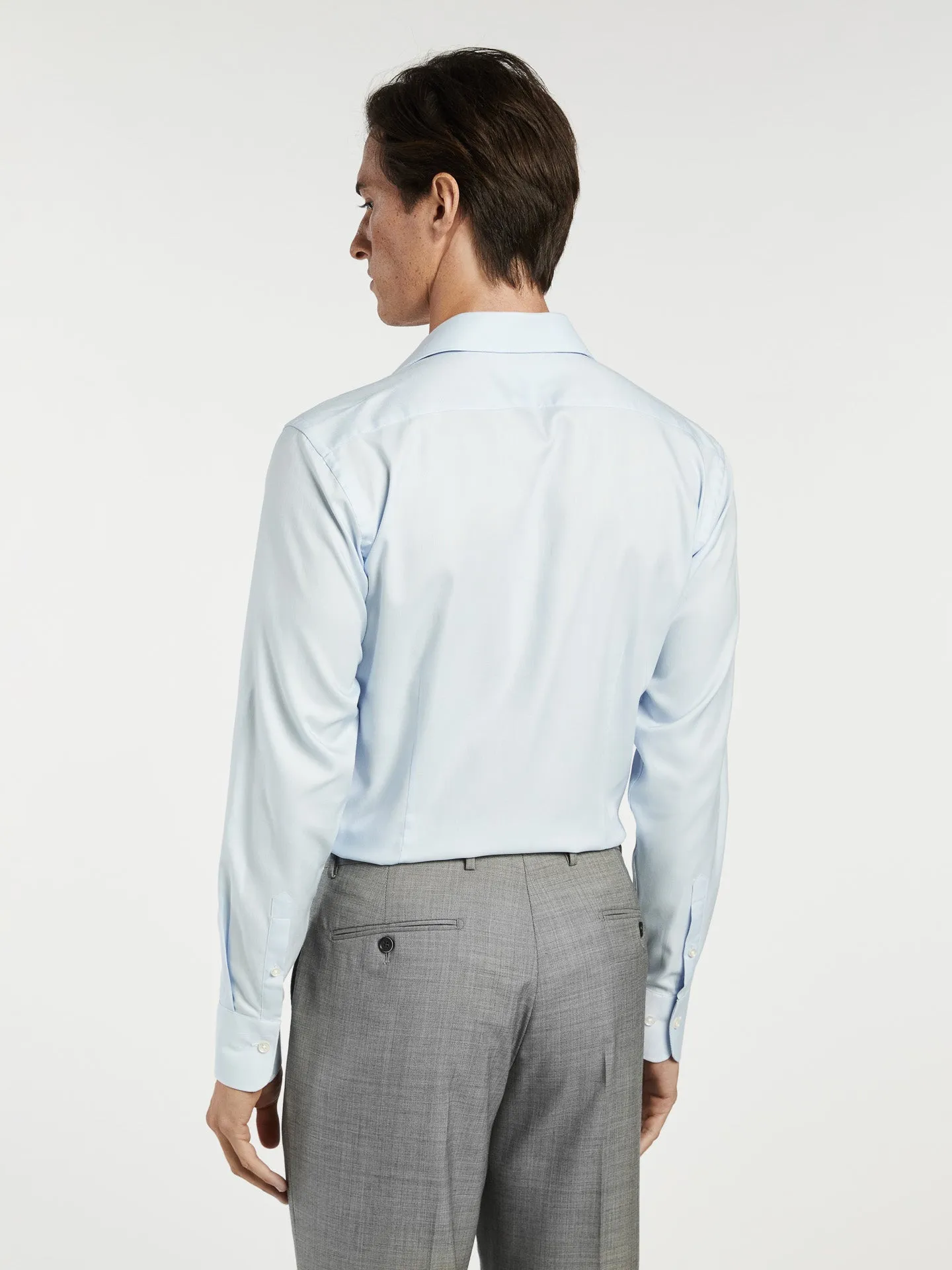 Timeless essential slim fit business plain oxford shirt