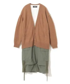 Undercover multi layer Camel/khaki Coat