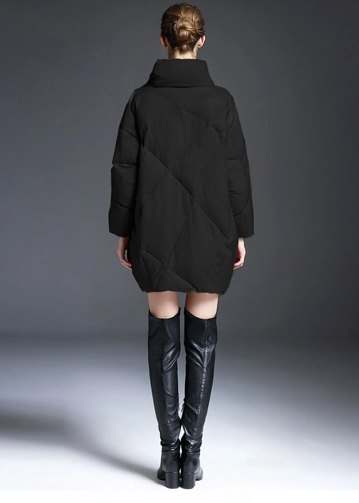 Utility Collar Cocoon Down Puffer Coat