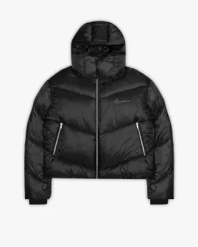 V-PUFFER JACKET BLACK