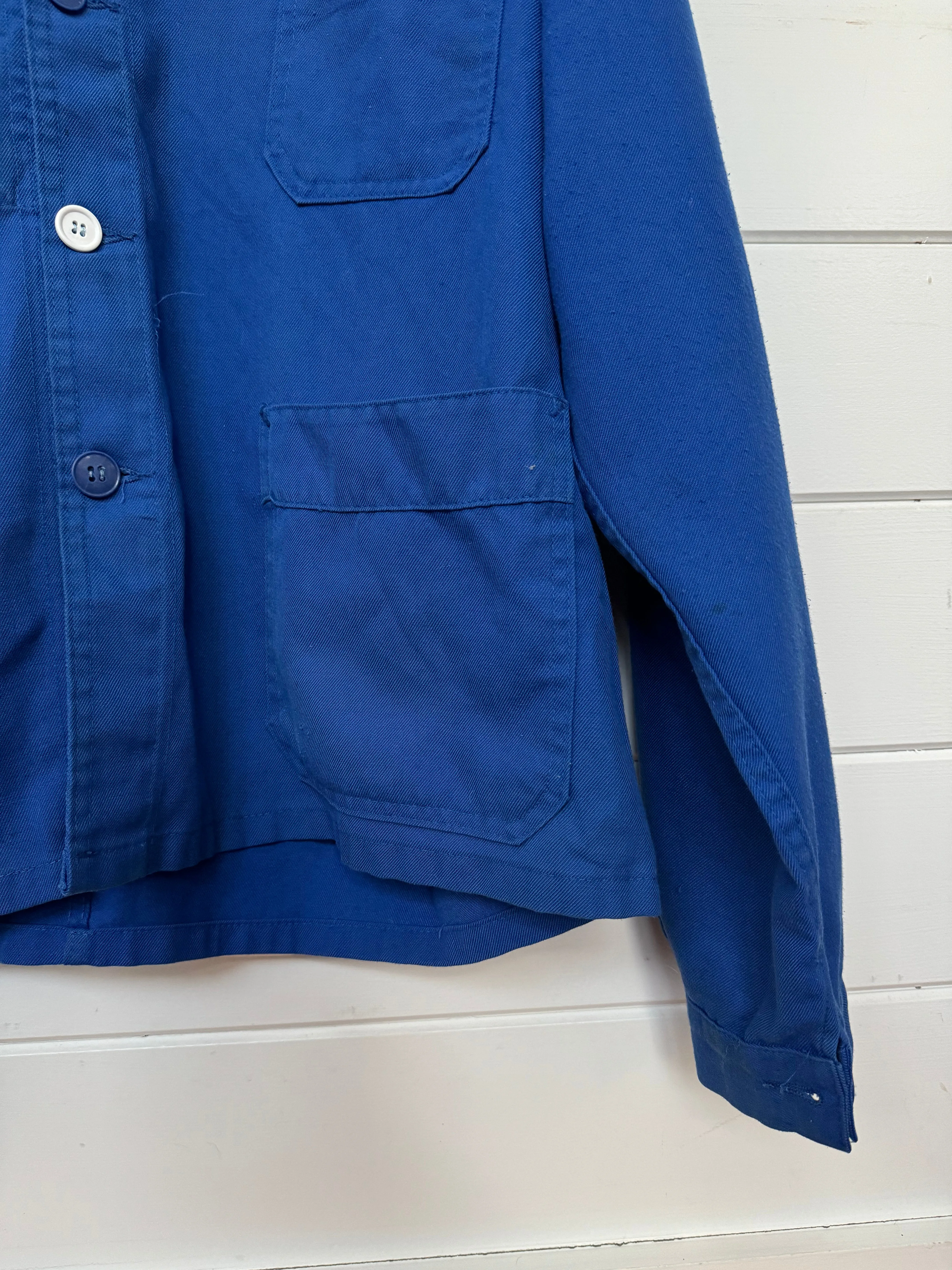 Vintage Chore Coat - Bright Blue