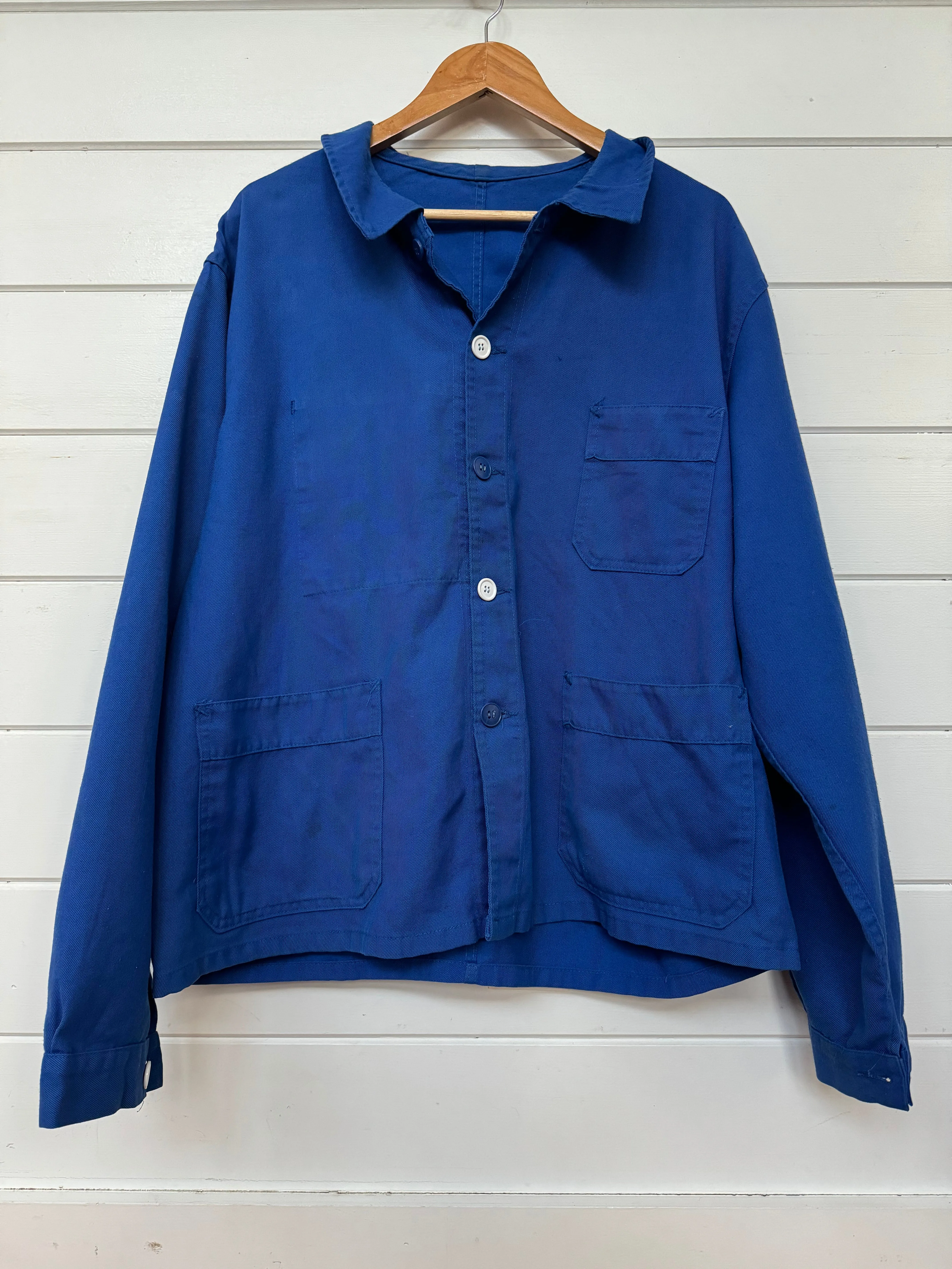 Vintage Chore Coat - Bright Blue