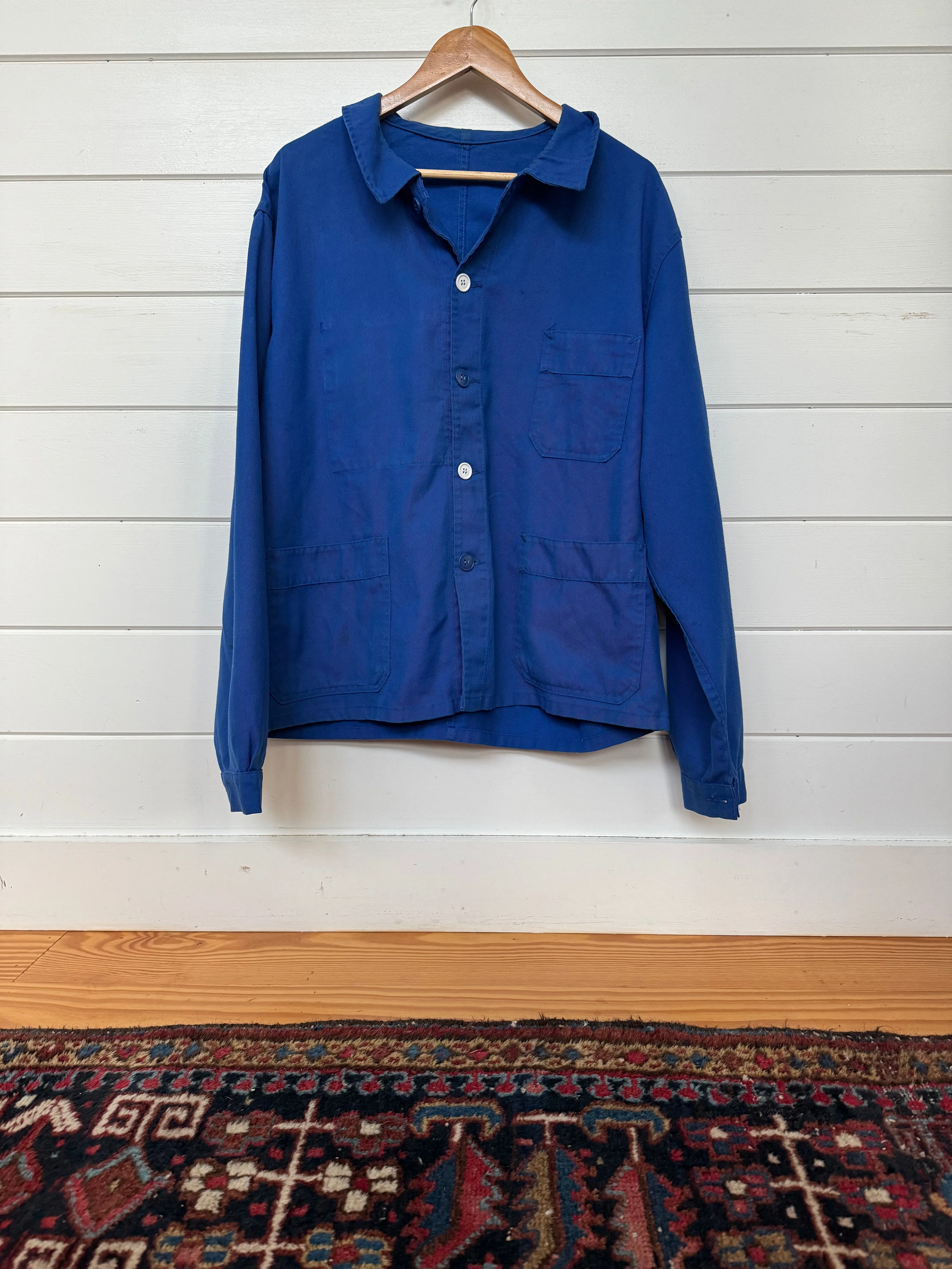 Vintage Chore Coat - Bright Blue