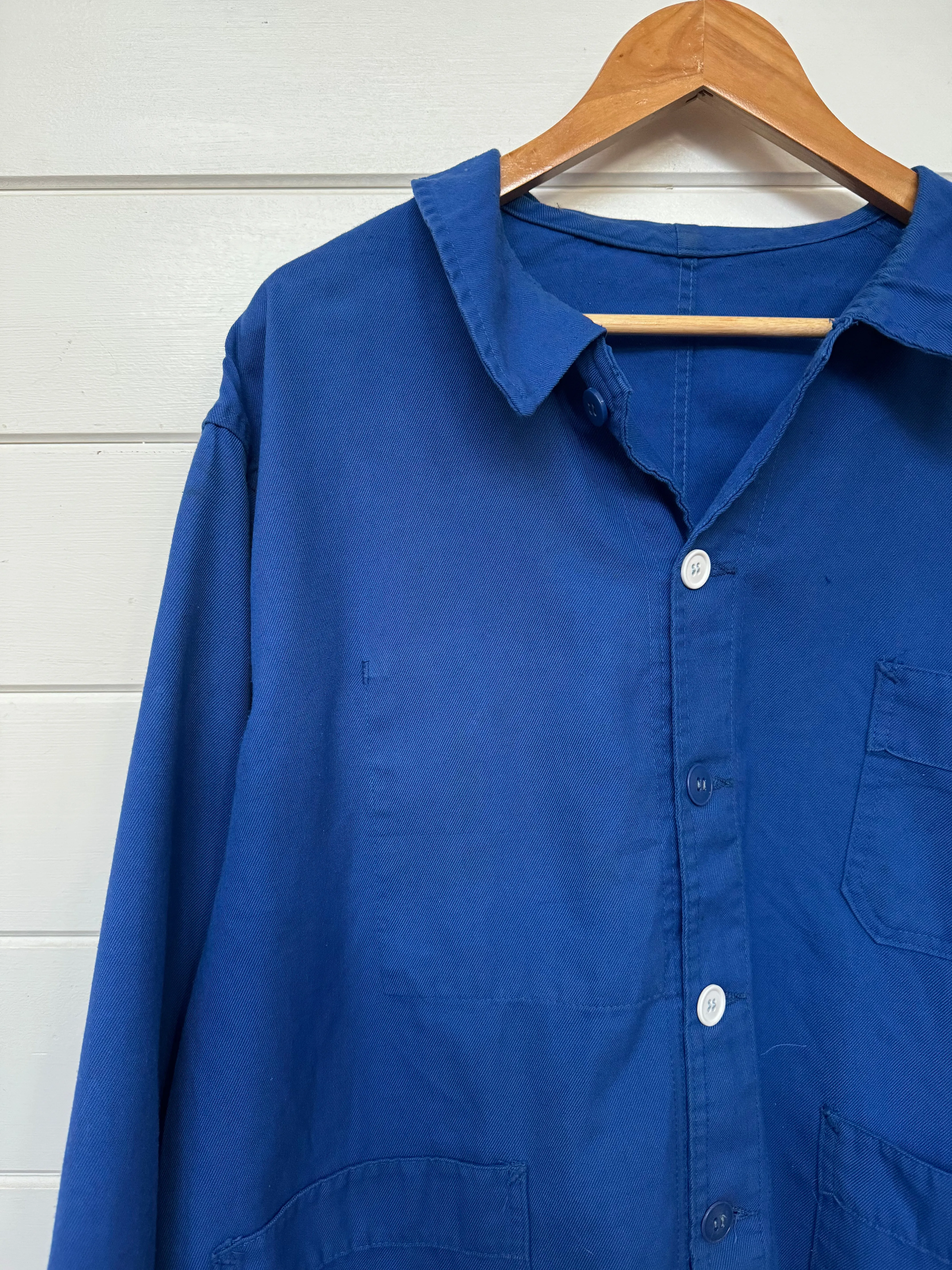 Vintage Chore Coat - Bright Blue