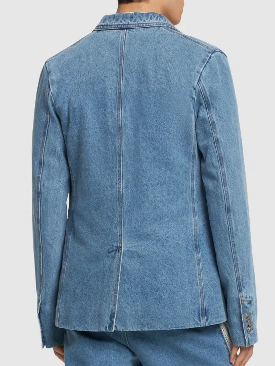 Wales Bonner   Eternity cotton denim blazer 