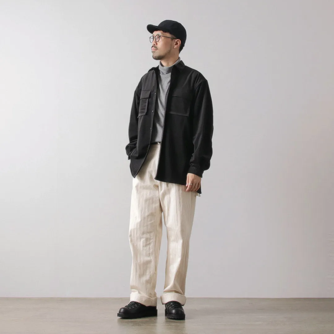 WHITE MOUNTAINEERING / Mid Gusset Sleeve Tricot Check Shirt