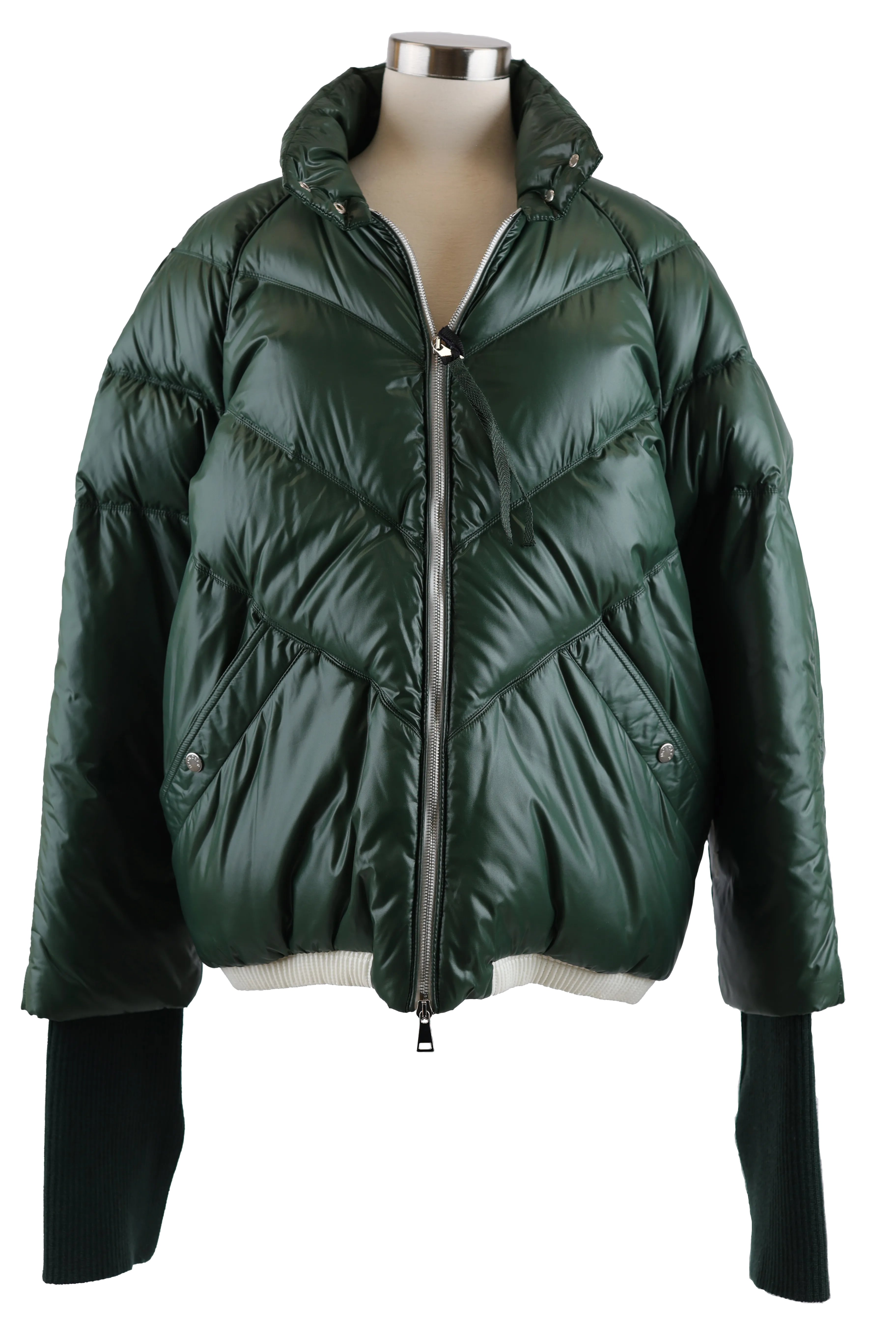 Yalou Quilted Down Puffer Jacket