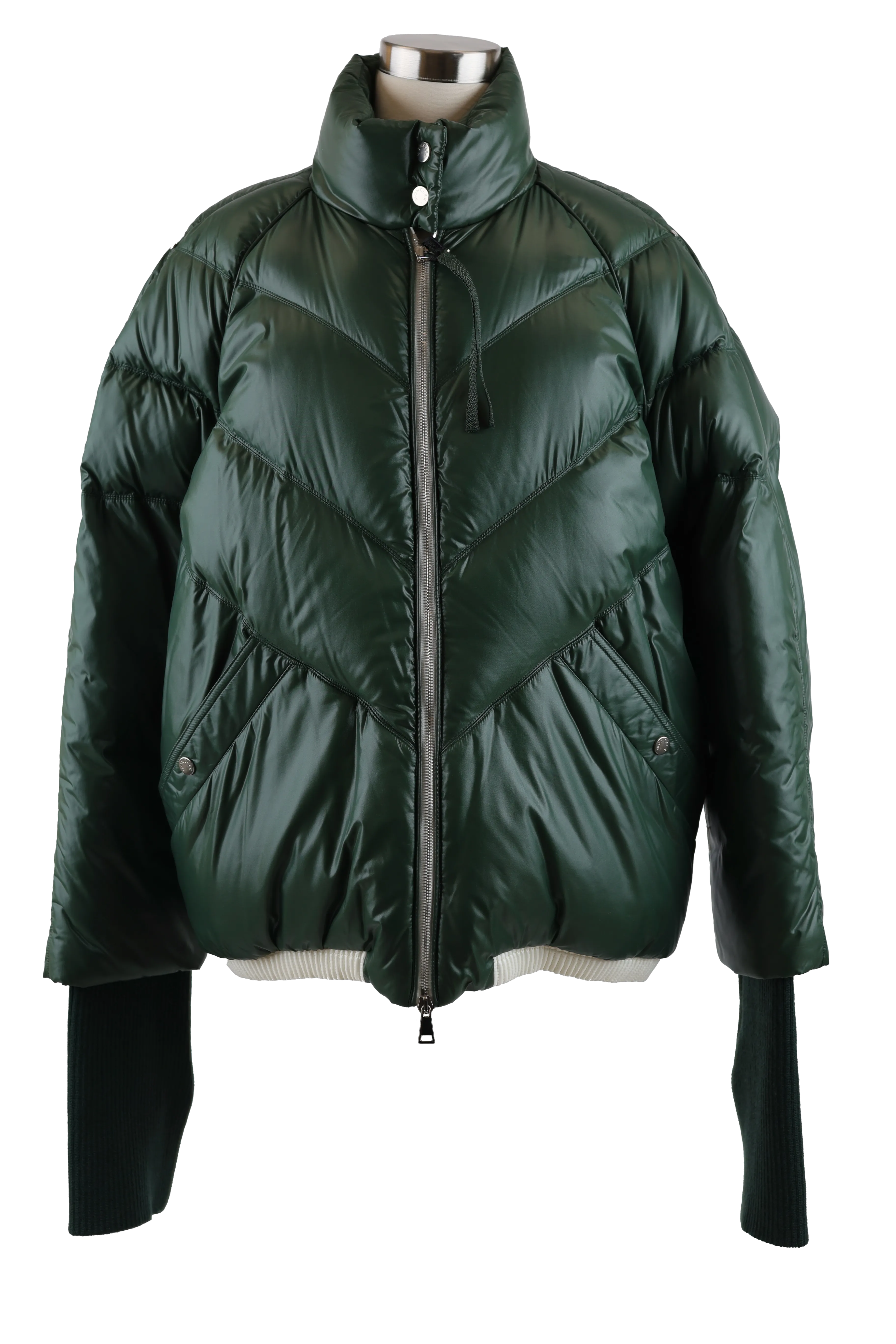 Yalou Quilted Down Puffer Jacket