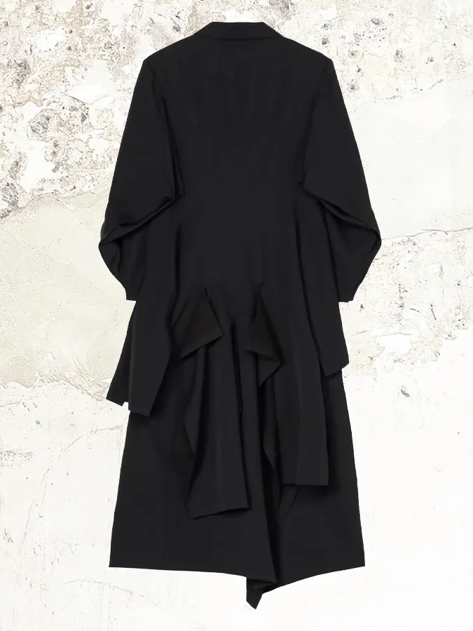 Yohji Yamamoto Layered design coat