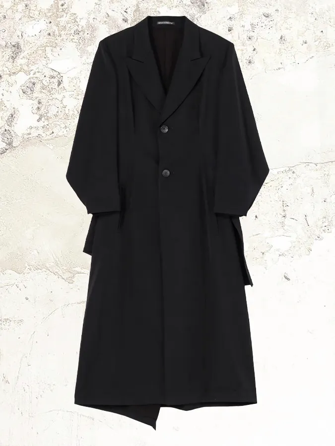 Yohji Yamamoto Layered design coat